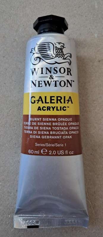 Winsor & Newton Galeria Acrylic S1 _Burnt Sienna Opaque_ 60ml