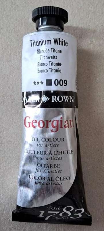 Daler Rowney _ Georgian Oil _ Underpainting White _ 003 _ 75ml