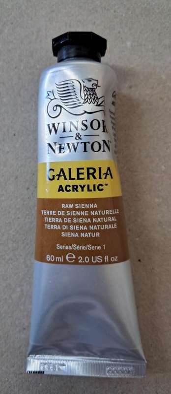 Winsor & Newton Galeria Acrylic S1 _ Raw Sienna 60ml