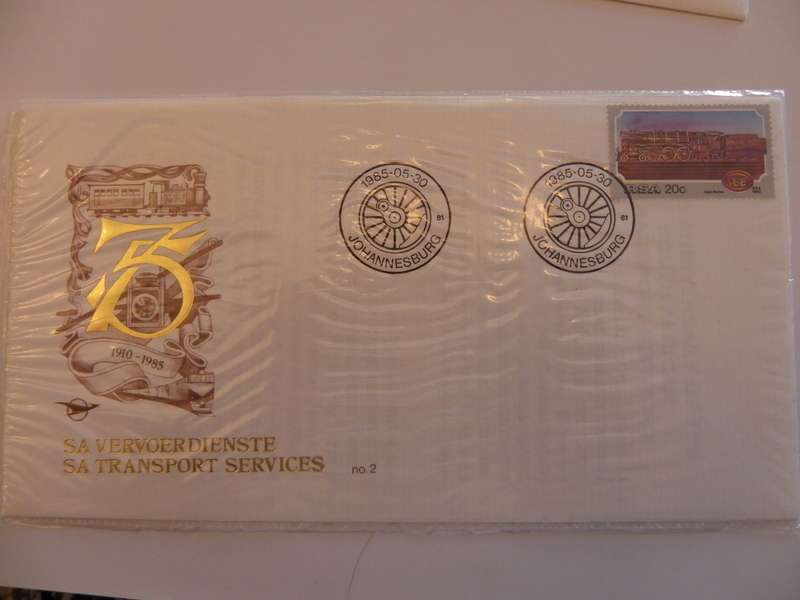 RSA (1985) - SA Transport Services FDC #2