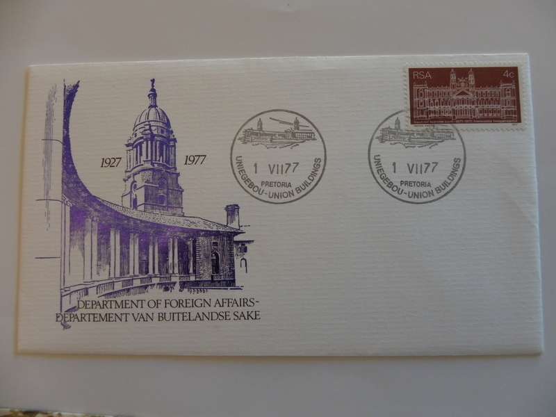 RSA (1977) - Department of Foreign Affairs FDC