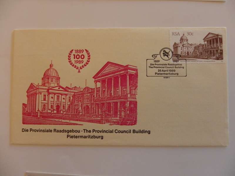 RSA (1989) - Pietermaritzburg Provincial Council Building Illustrated FDC