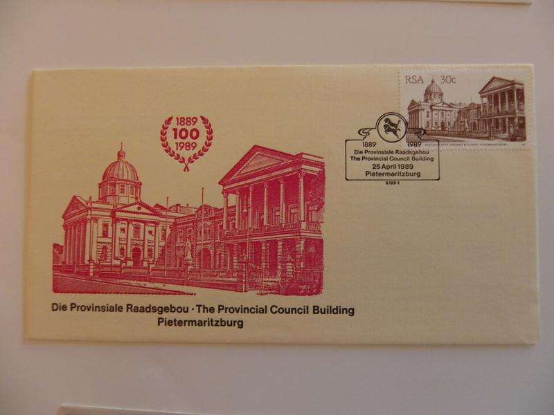 RSA (1989) - Provincial Council Building Pietermaritzburg Illustrated FDC