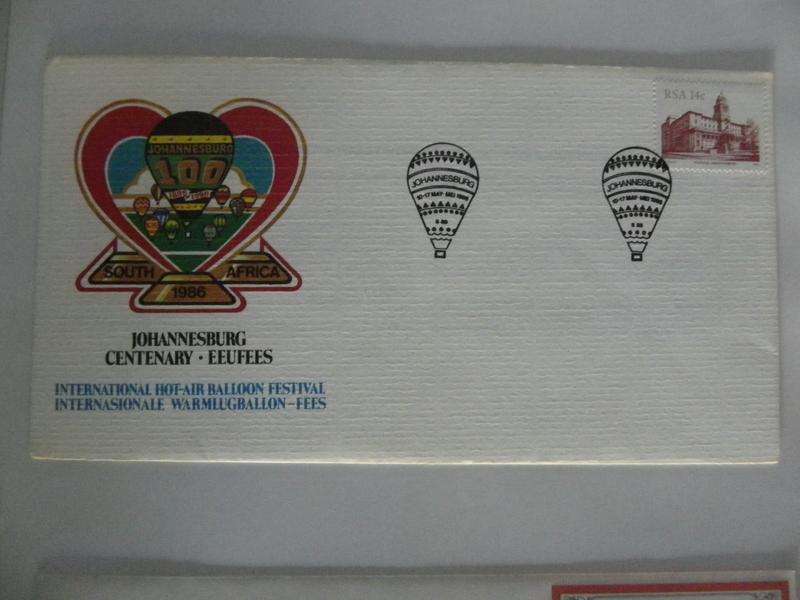 RSA (1986) - International Hot-air Balloon Festival Illustrated FDC
