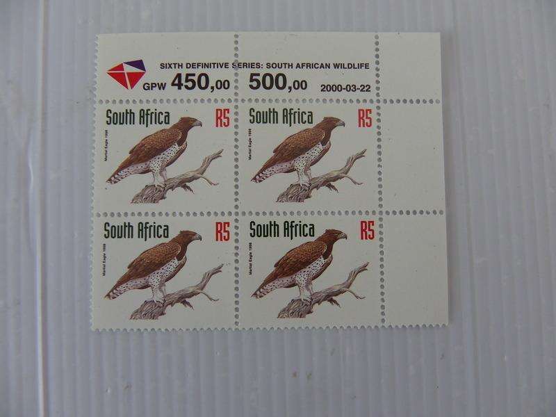 RSA 6th Redrawn Def Series (1998) - R10 Mint Control Block #No Number Dated 1998-03-22
