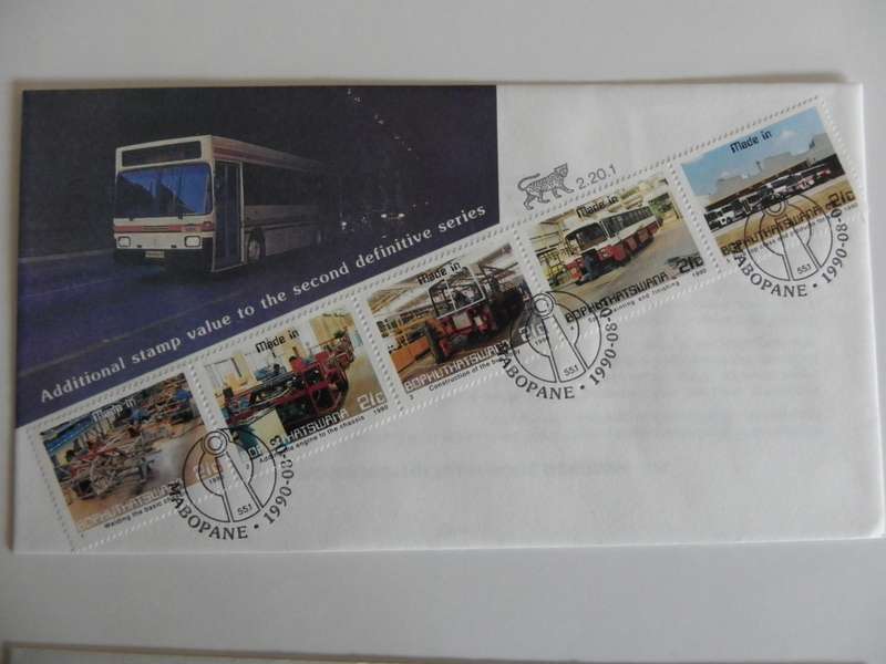 Bophuthatswana 2.20.1 (1990) - Additional Stamp Values Official FDC