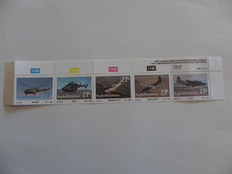 Bophuthatswana 2.21.1 (1990) - 10th Anniversary of BOP Airways Mint Control Block