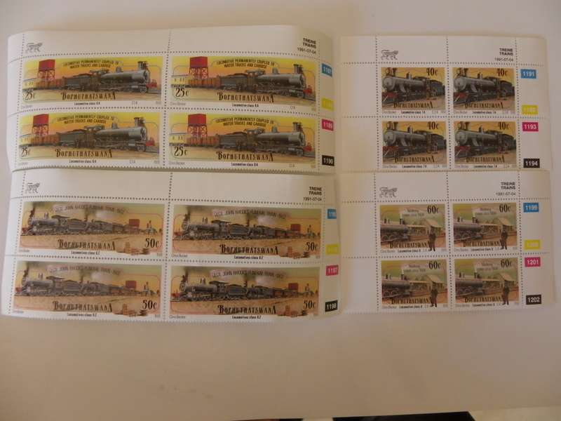 Bophuthatswana 2.24 (1991) - Trains Mint Control Block Set