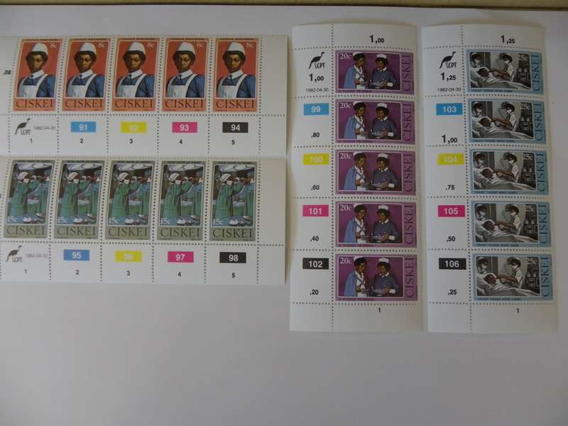 Ciskei 1.02 (1982) - Cecelia Makiwane Mint Control Block Set