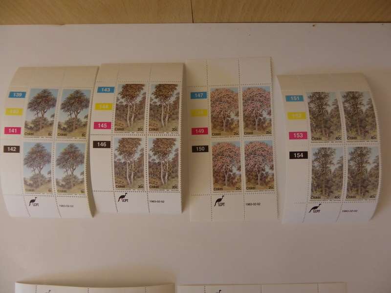 Ciskei 1.05 (1983) - Indigenous Trees Mint Control Block Set