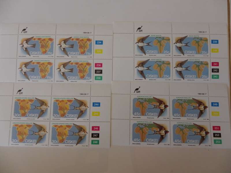 Ciskei 1.11 (1984) - Migratory Birds Mint Control Block Set