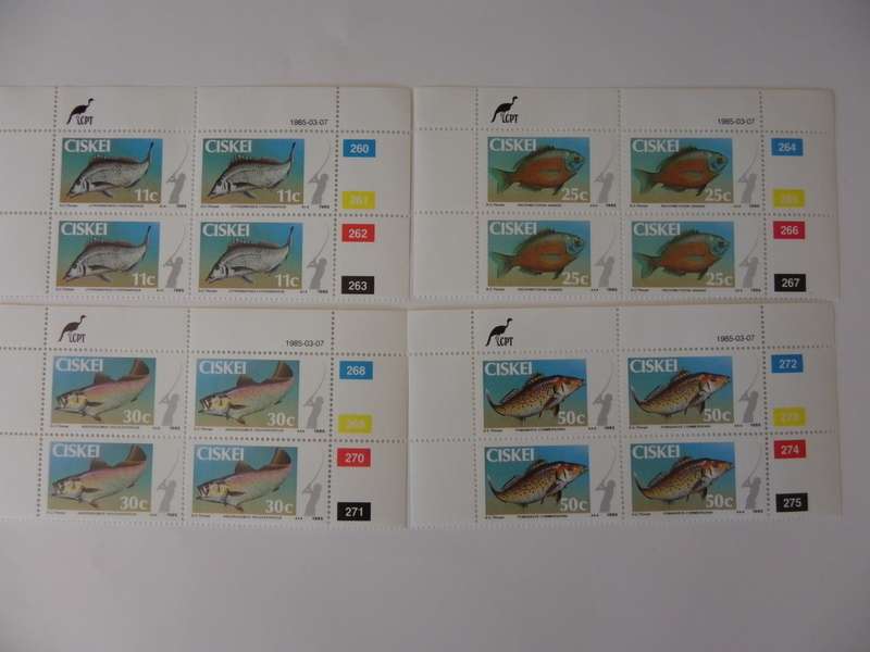 Ciskei 1.13 (1985) - Coastal Angling Mint Control Block Set