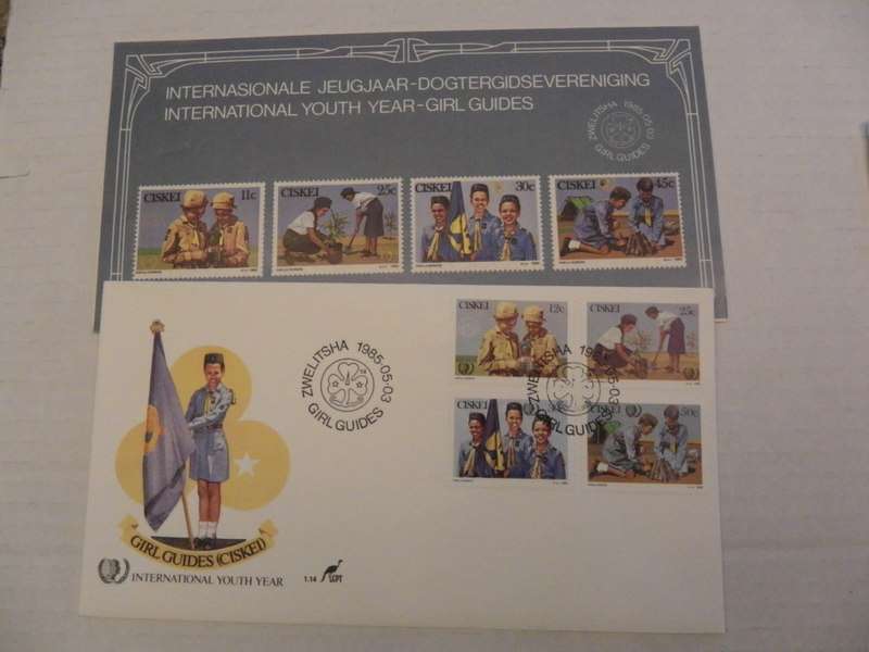 Ciskei 1.14 (1985) - International Youth Day FDC with SAPO Brochure