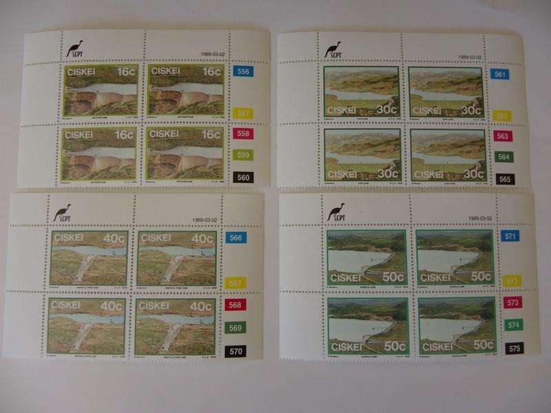 Ciskei 1.29 (1989) - Dams Mint Control Block Set