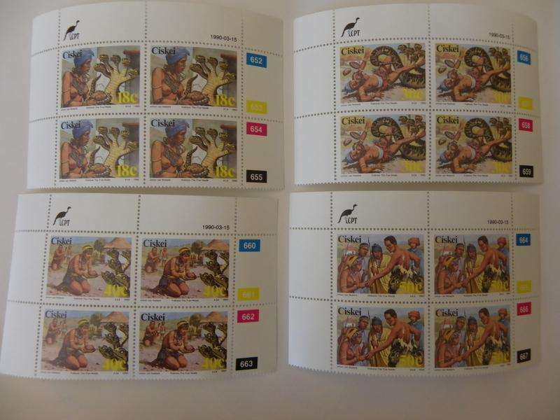 Ciskei 1.33 (1990) - Folklore Mint Control Block Set