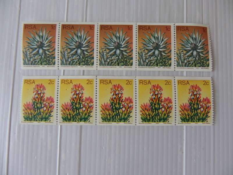 RSA 3rd Definitive Series (1977) - Mint Coil Strips