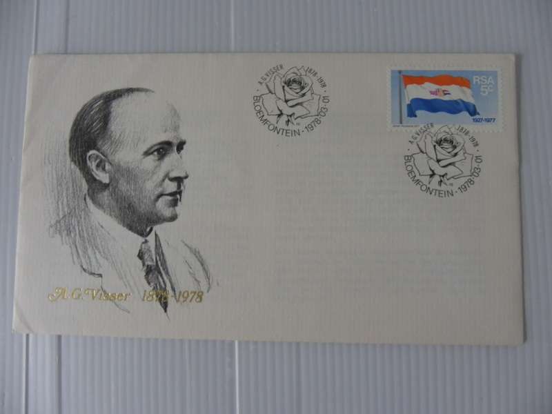 RSA (1978) - AG Visser Illustrated FDC