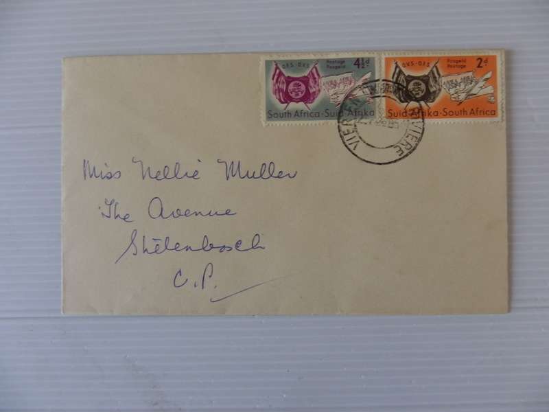 Union (1954) - Centenary of Orange Free State Private FDC