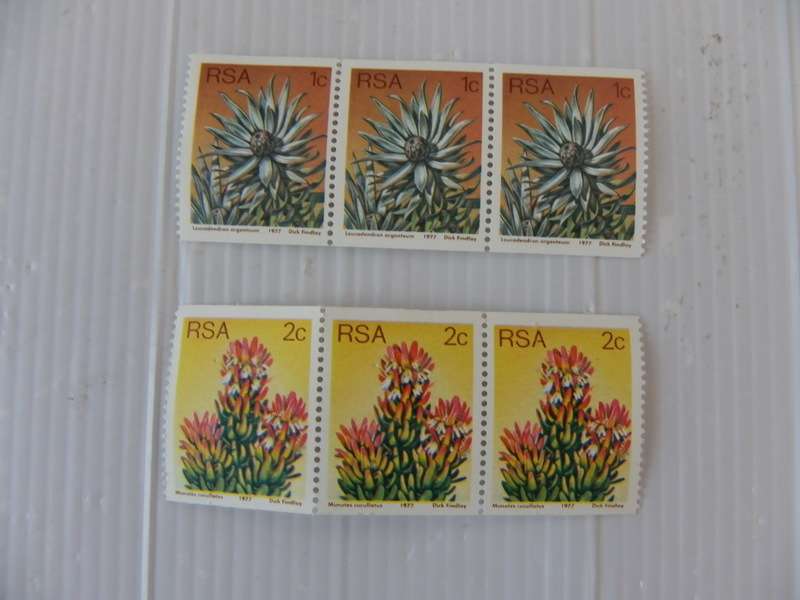 RSA 3rd Definitive Series (1977) - Mint Coil Strips