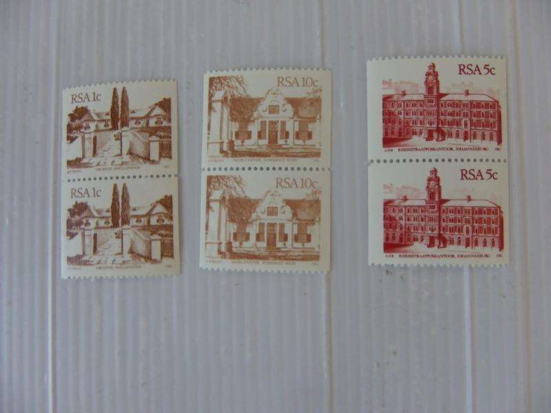 RSA 4th Definitive Series (1982) - Coil set CTO Cancelled