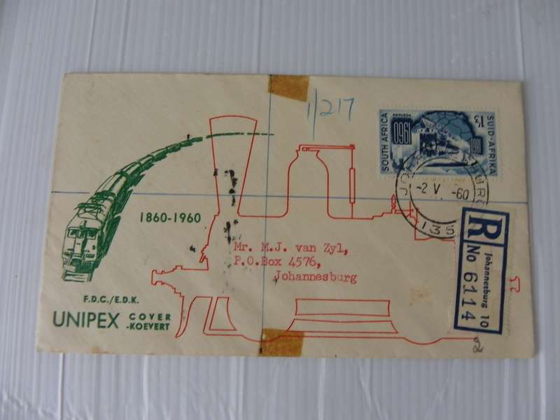 Union (1960) - Railways Illustrated FDC