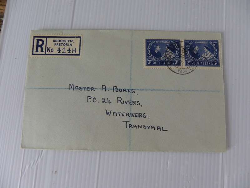 Union (1948) - Silver Wedding Private FDC