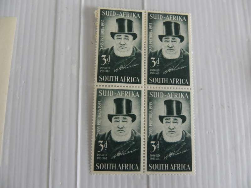 Union (1955) - Centenary of Pretoria 3d Mint Block
