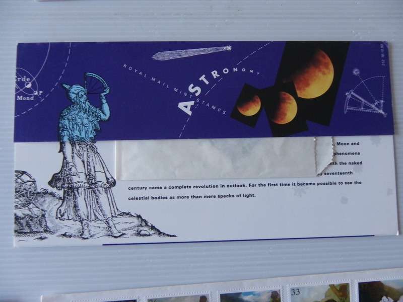 Great Britain (1987) - Astronomy Royal Mail Brochure with Stamps