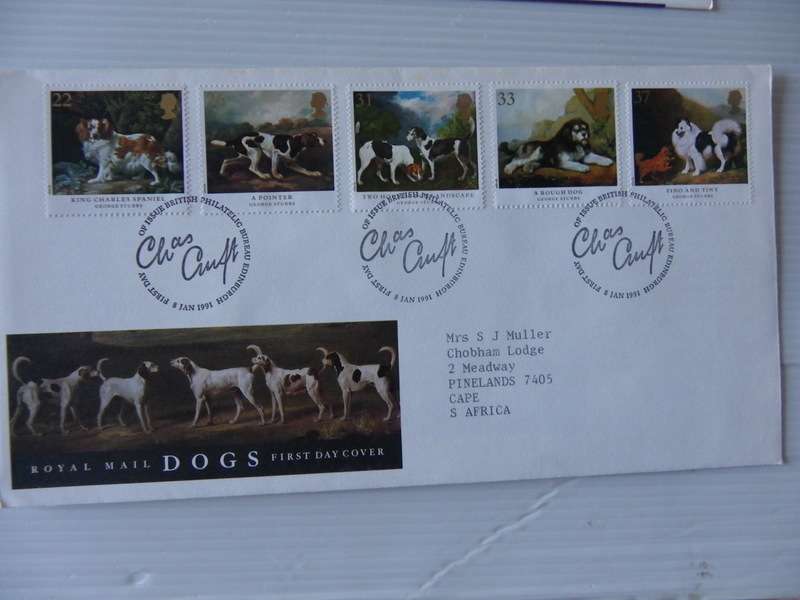 Great Britain (1991) - Dogs Illustrated FDC