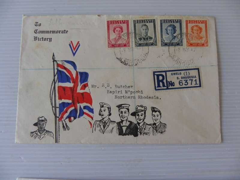 Southern Rhodesia (1947) - Royal Visit Illustrated FDC