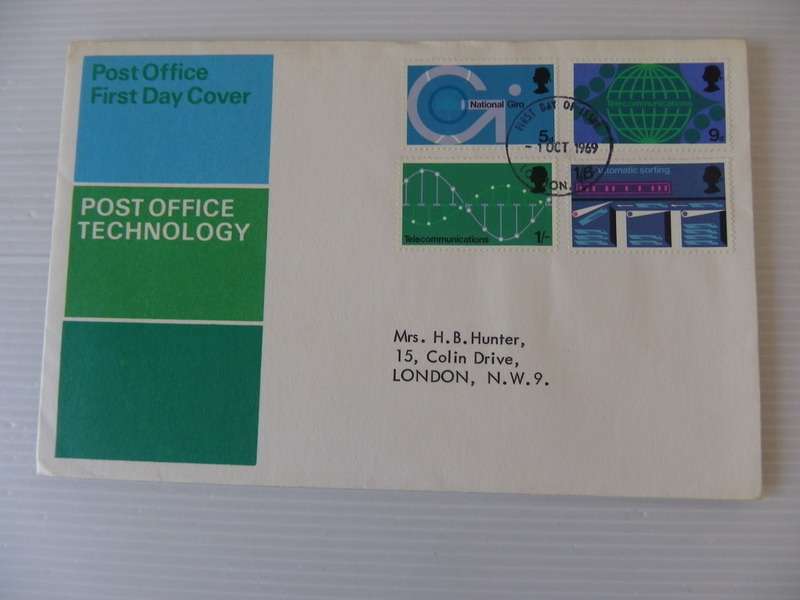 Great Britain (1969) - Post Office Technology Illustrated FDC