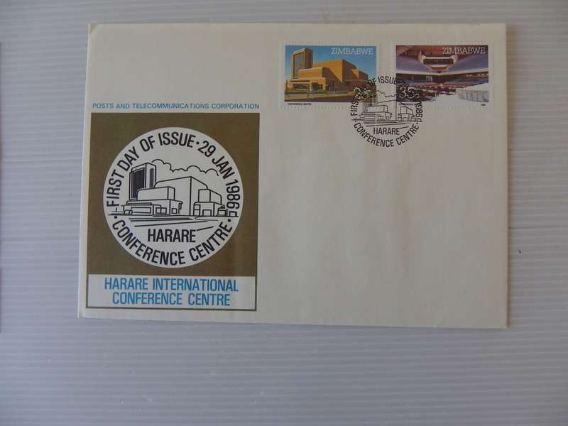 Zimbabwe (1986) - Harare International Conference Centre Illustrated FDC