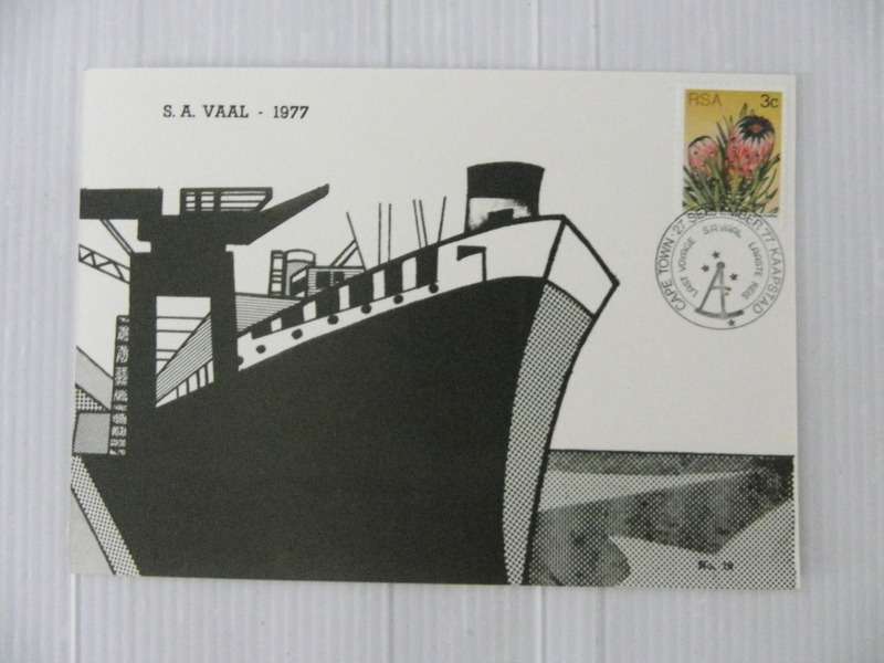 RSA (1977) - SA Vaal Illustrated Card