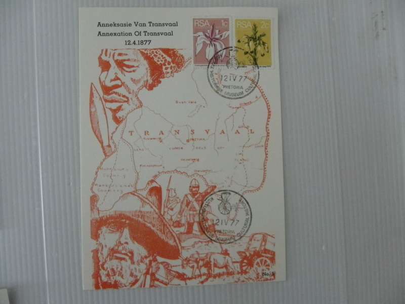 RSA (1977) - Annexation of Transvaal Illustrated Card