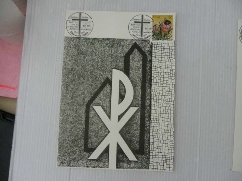 RSA (1977) - Baptist Union Centenary Illustrated Card