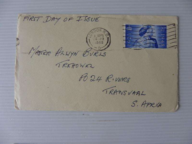 Great Britain (1948) - Silver Wedding Private FDC