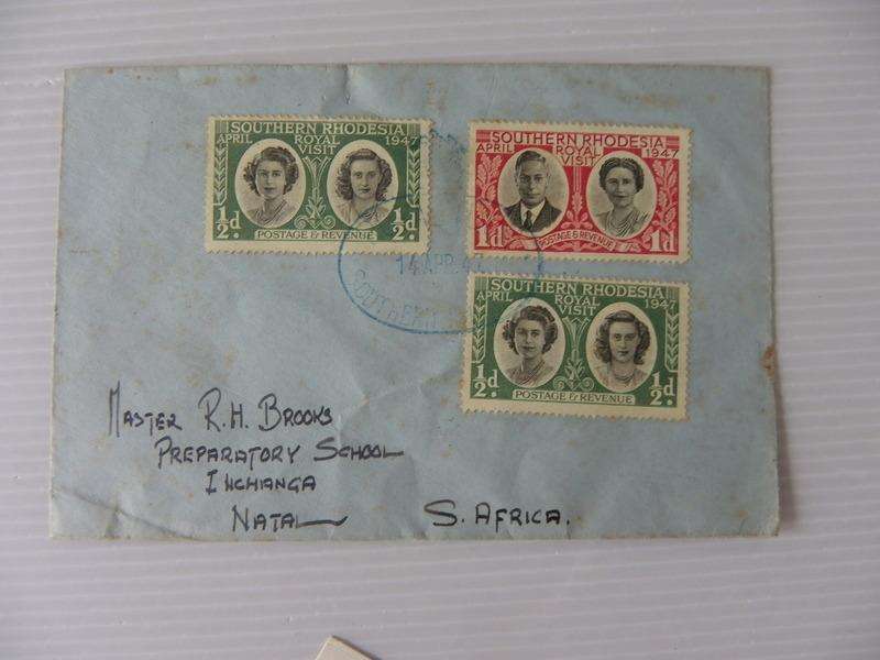 Southern Rhodesia (1947) - Royal Visit Private FDC
