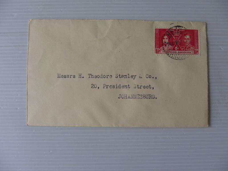 Rhodesia - Old Letter