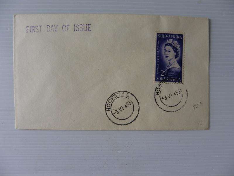 Union (1953) - Coronation of QE 2 Private FDC