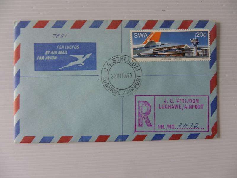 SWA 1.20 (1977) - Strijdom Airport Private FDC