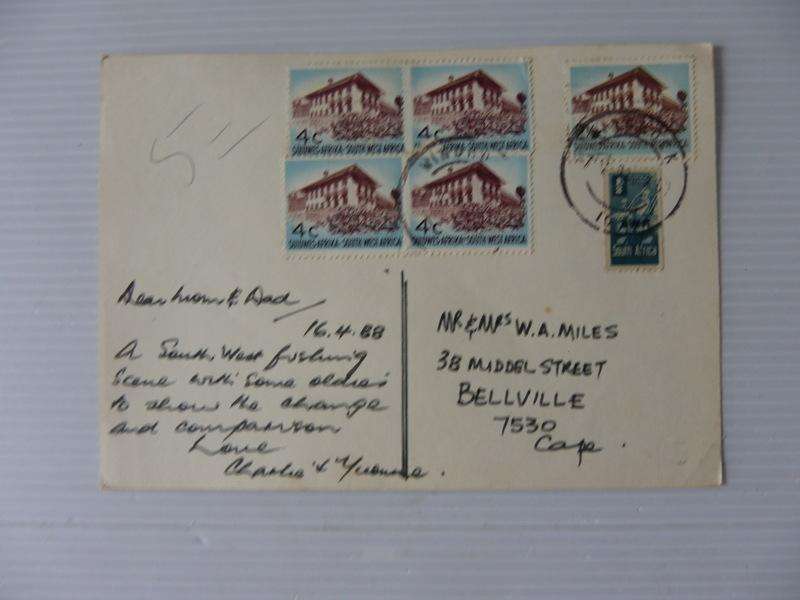 SWA (1988) - Old Postcard