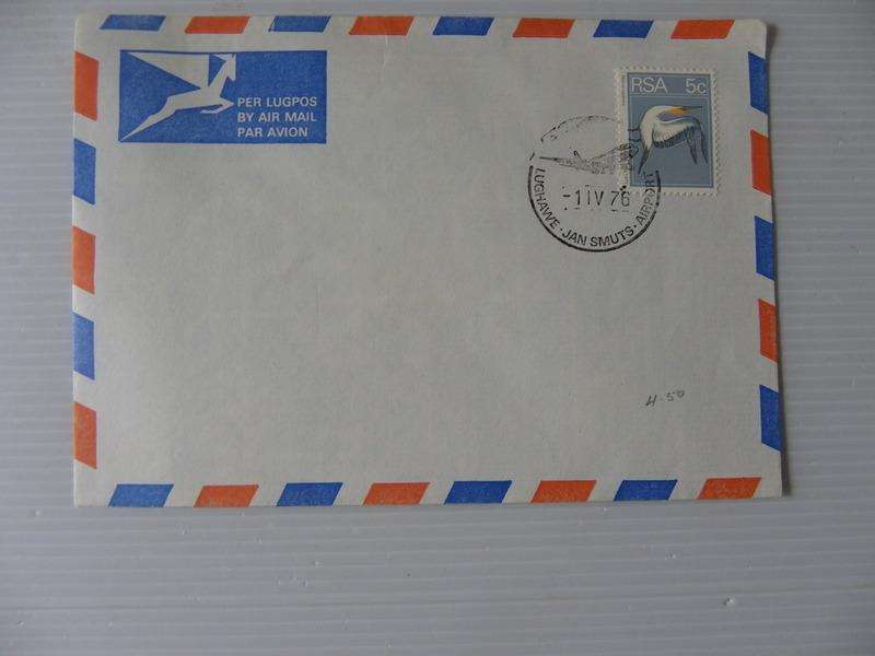 RSA (1976) - Private FDC with Jan Smuts Cancel