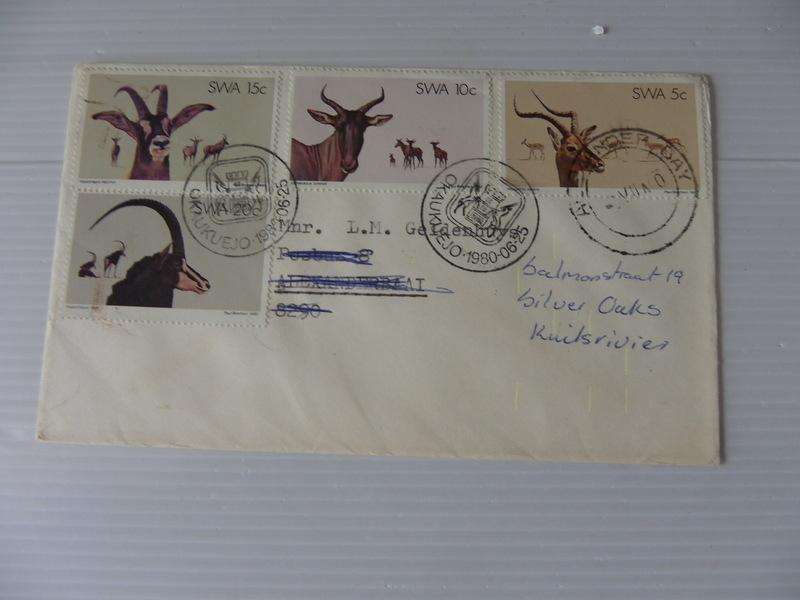 SWA 1.29 (1980) - Nature Reserve Private FDC with Official Cancel