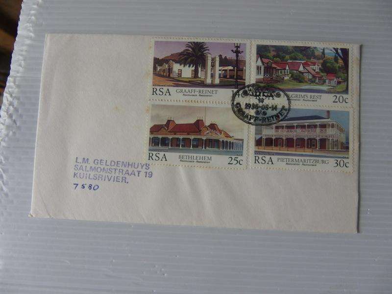 RSA 4.17 (1986) - Restoration Private FDC with Official Cancel