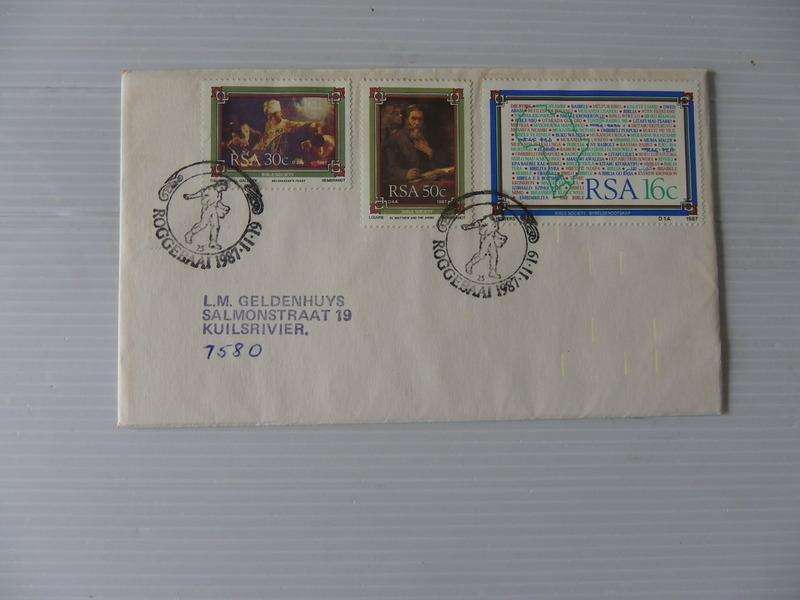 RSA 4.23 (1987) - The Bible Society Private FDC with Official Cancel
