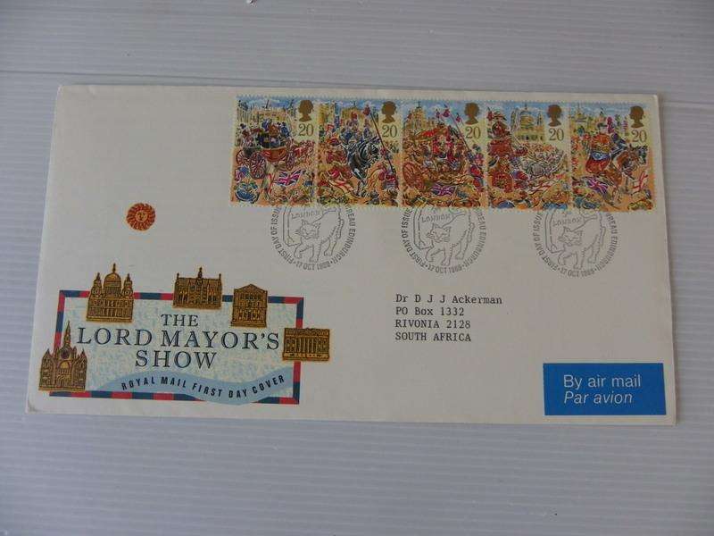 Great Britain (1989) - The Lord Mayor's Show Illustrated FDC