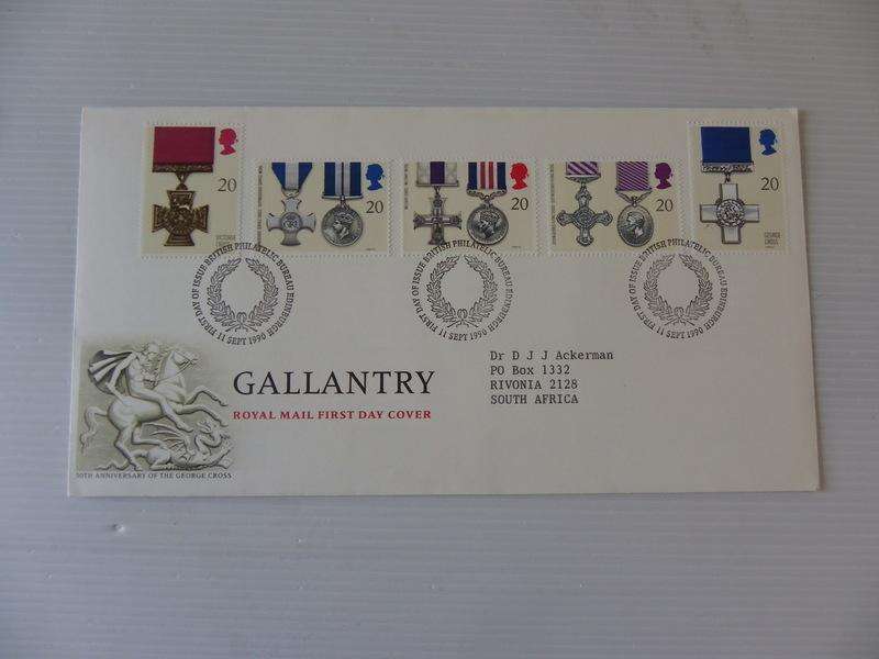 Great Britain (1990) - Gallantry Illustrated FDC