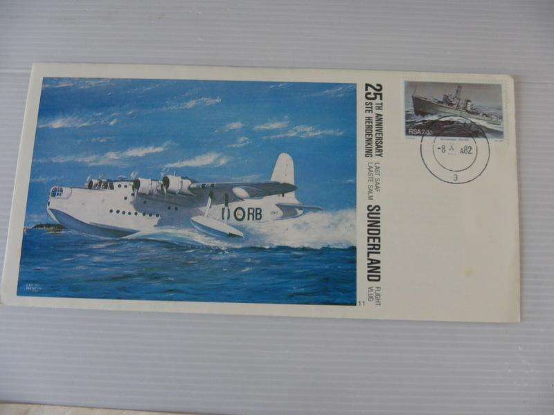RSA (1982) - Navy #11 25th Anniversary of Sunderland Illustrated FDC