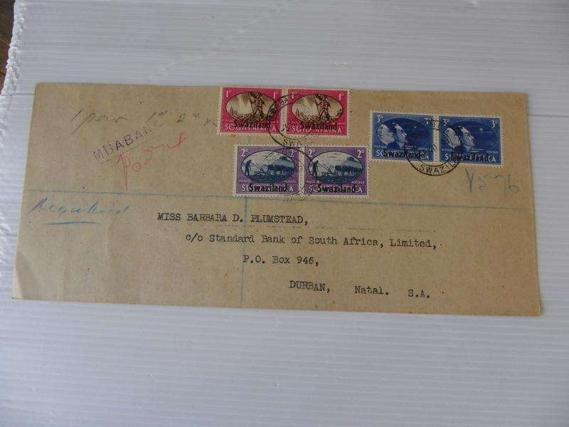 Swaziland (1945) - Victory Private FDC