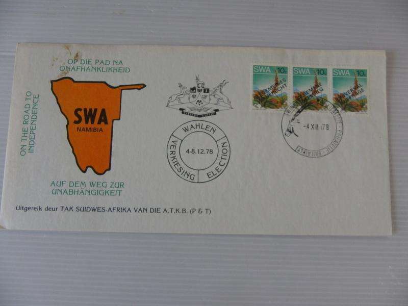SWA (1978) - On the Road to Independence Illustrated FDC